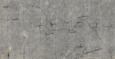 Gulf of Naples Map by John Robert Cozens